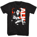 Black Muhammad Ali t-shirt featuring Muhammad Ali Getting Ready pre-fight design