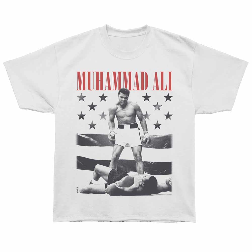 Muhammad Ali Oversized T-Shirt - Flag