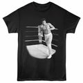 Black Muhammad Ali t-shirt featuring Muhammad Ali Training camp boxing design