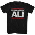 Black Muhammad Ali t-shirt featuring Muhammad Ali Run Ali roadwork design