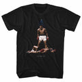 Black Muhammad Ali t-shirt featuring Muhammad Ali All Over Again comeback design