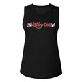 Mötley Crüe Ladies Muscle Tank - Red and White Logo