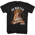 Black Anchorman t-shirt featuring Anchorman Little Gentleman design
