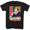 Black Anchorman t-shirt featuring Anchorman Champ Kind dark variant design