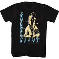 Black Andre the Giant t-shirt featuring Andre the Giant 80s Dre era design