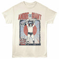 Natural Andre the Giant t-shirt featuring a Wonder of the World design