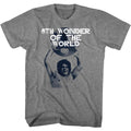 Graphite heather Andre the Giant t-shirt featuring Andre the Giant World Cup wrestling design