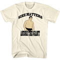 Natural Andre the Giant t-shirt featuring Andre the Giant Size design