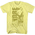 Yellow heather Andre the Giant t-shirt featuring Andre the Giant Size Gold design