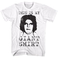 White Andre the Giant t-shirt featuring Andre the Giant Straight Outta Here design