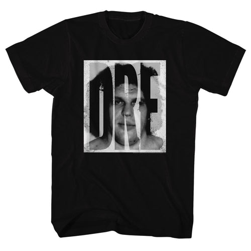 Black Andre the Giant t-shirt featuring Andre the Giant Dre shorthand design