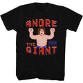 Black Andre the Giant t-shirt featuring Andre the Giant Wreck It Andre parody design