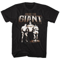 Black Andre the Giant t-shirt featuring Andre the Giant Andres design