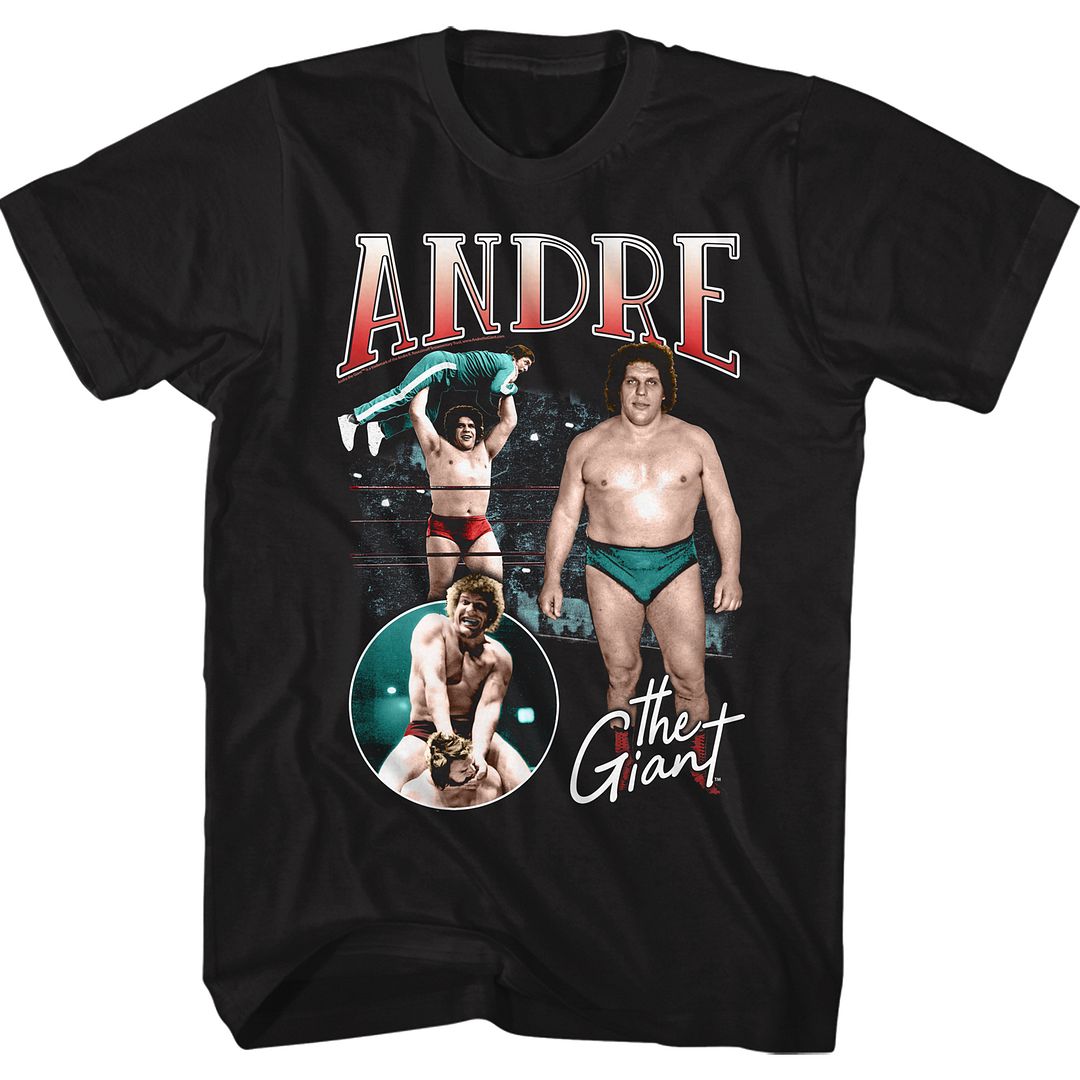 Andre the Giant T-Shirt - Multi Scene