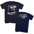 Navy Animal House t-shirt featuring Animal House Drunk Stupid Way Go Through Life design