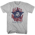 Gray heather Animal House t-shirt featuring Animal House Bluto 2014 design