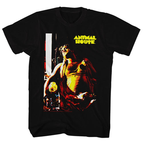 Black Animal House t-shirt featuring Animal House Ginger design