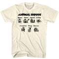 Natural Animal House t-shirt featuring Animal House Cartoons design