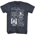 Navy heather Animal House t-shirt featuring Animal House Multi Quote design