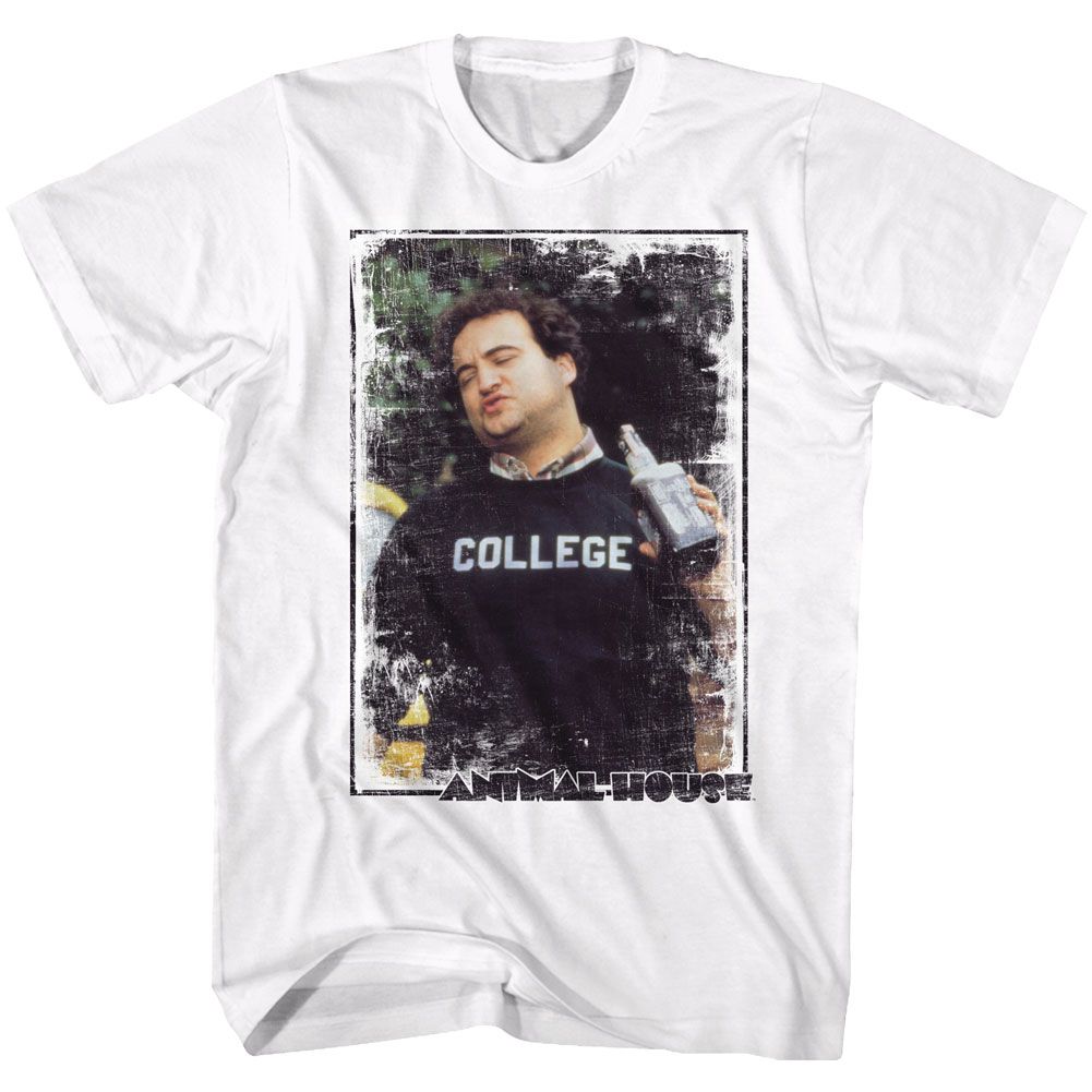 White Animal House t-shirt featuring Animal House That Guy design