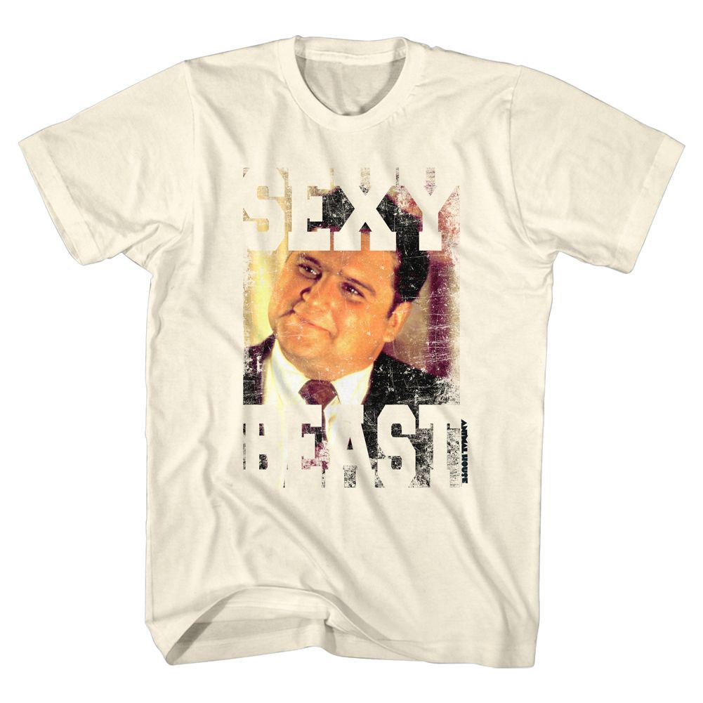 Natural Animal House t-shirt featuring Animal House Sexy Beast Bluto design