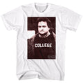 White Animal House t-shirt featuring Animal House Method Man design