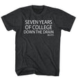 Black heather Animal House t-shirt featuring Animal House Drain It design