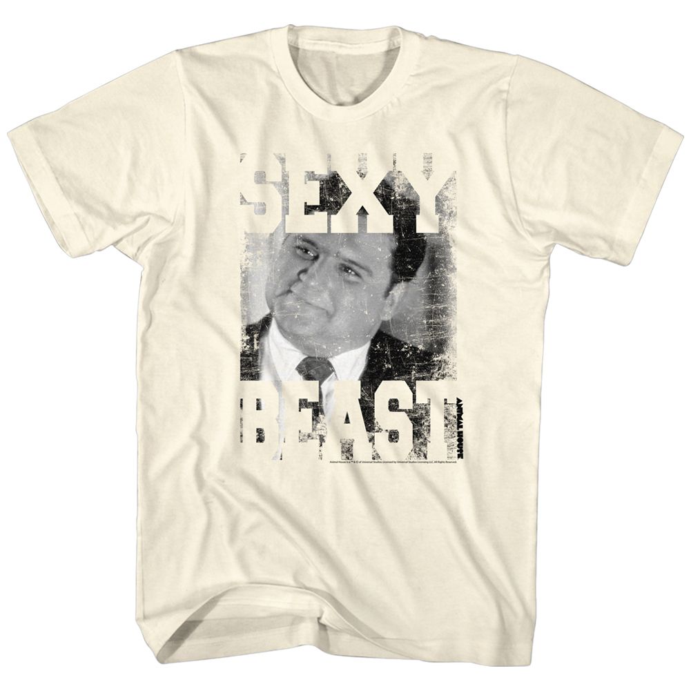 Natural Animal House t-shirt featuring Animal House Sexy Beast Bluto design