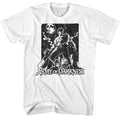 White Army of Darkness t-shirt featuring Army of Darkness Stark Night medieval design