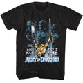 Black Army of Darkness t-shirt featuring Army of Darkness One Man Army Japanese kanji design