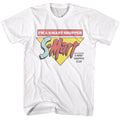 White Army of Darkness t-shirt featuring Army of Darkness AOD S-Mart Smart Shopper design