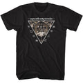 Black A Perfect Circle t-shirt featuring A Perfect Circle Arcane Triangle mystical design