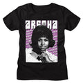 Aretha Franklin Ladies T-Shirt - Repeated Name