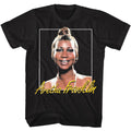 Black Aretha Franklin t-shirt featuring Aretha Franklin metallic signature design
