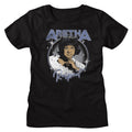 Aretha Franklin Ladies T-Shirt - Respect Circle