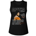 Aretha Franklin Ladies Muscle Tank - Queen of Soul