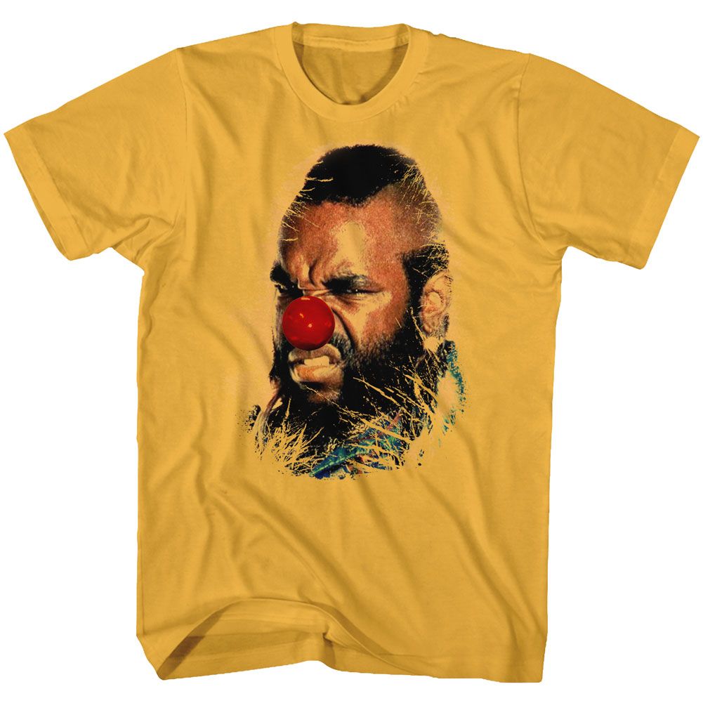 Ginger orange Mr. T t-shirt featuring Mr. T Why Must I design