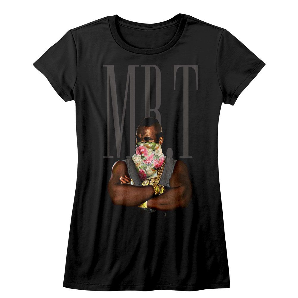 Mr. T Ladies T-Shirt - Flower T