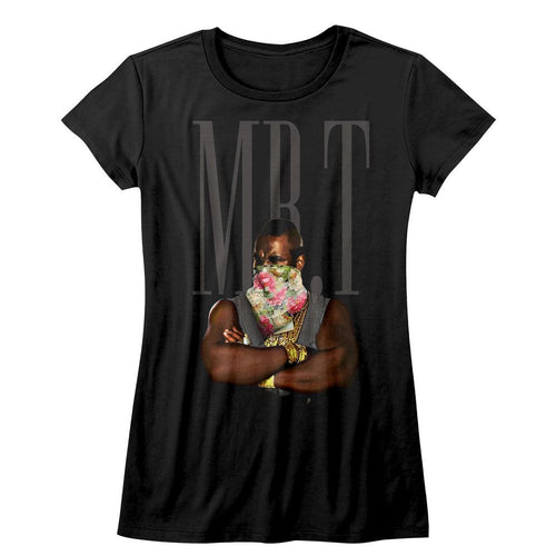 Mr. T Ladies T-Shirt - Flower T