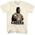 Natural Mr. T t-shirt featuring Mr. T Cadena chains design