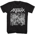 Black Anthrax t-shirt featuring Anthrax No Frills minimal design