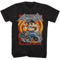 Black Anthrax t-shirt featuring Anthrax NOT Fink Man design