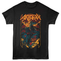 Black Anthrax t-shirt featuring Anthrax Headless Horseman design