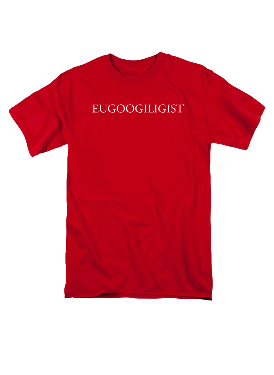 Red A Person Who Delivers T-Shirt