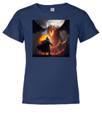 Navy Against the Fire Fantasy Youth/Toddler T-Shirt
