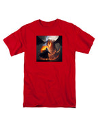 Red Against the Fire Fantasy T-Shirt