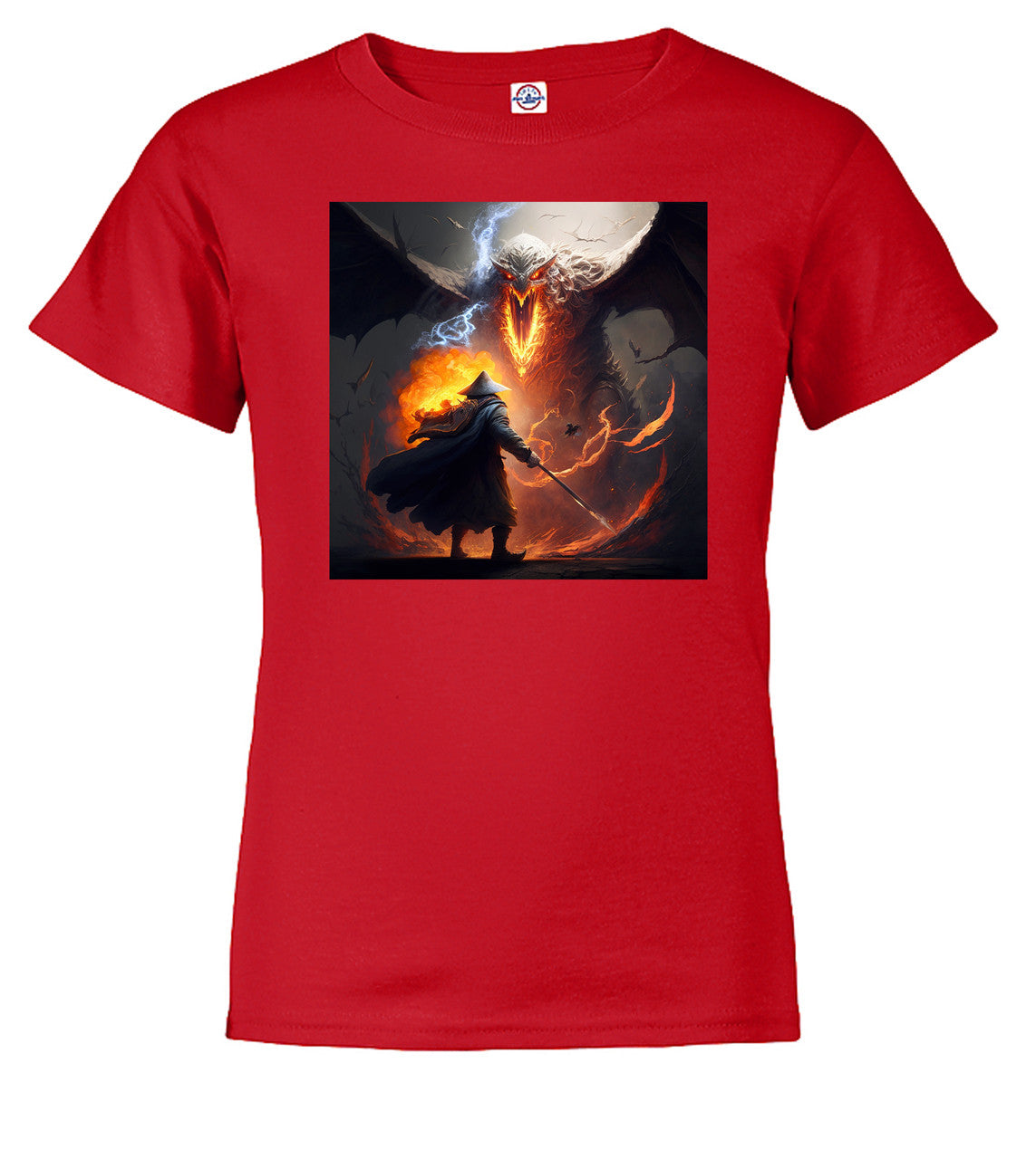 Red Against the Fire Fantasy Youth/Toddler T-Shirt