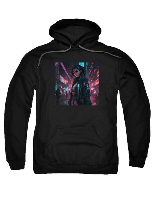 Black Cyberpunk Hoodie