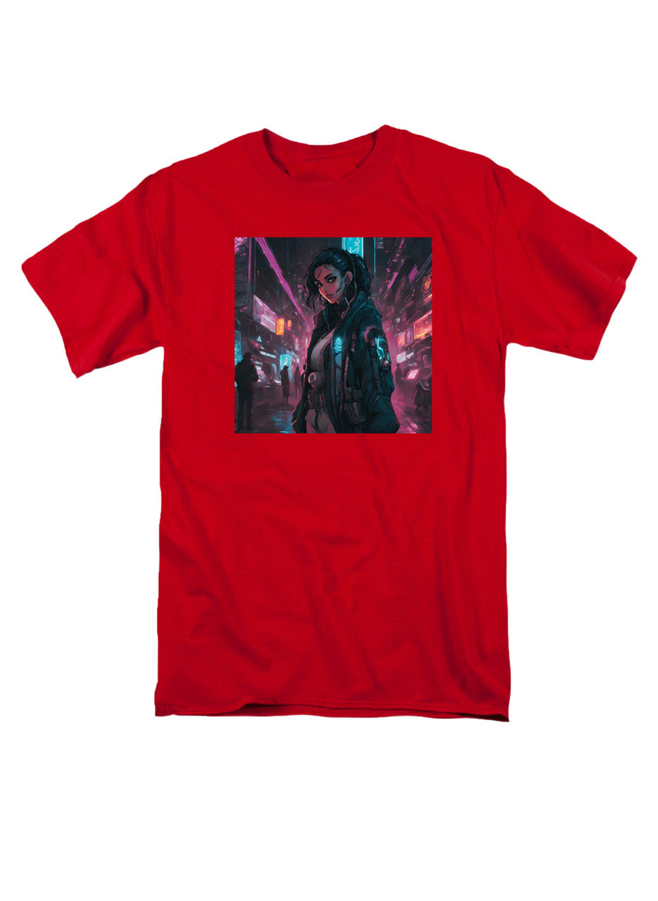 Red Cyberpunk T-Shirt