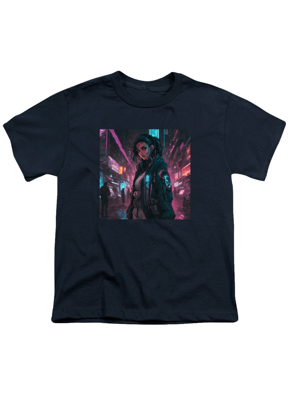 Navy Cyberpunk Youth/Toddler T-Shirt